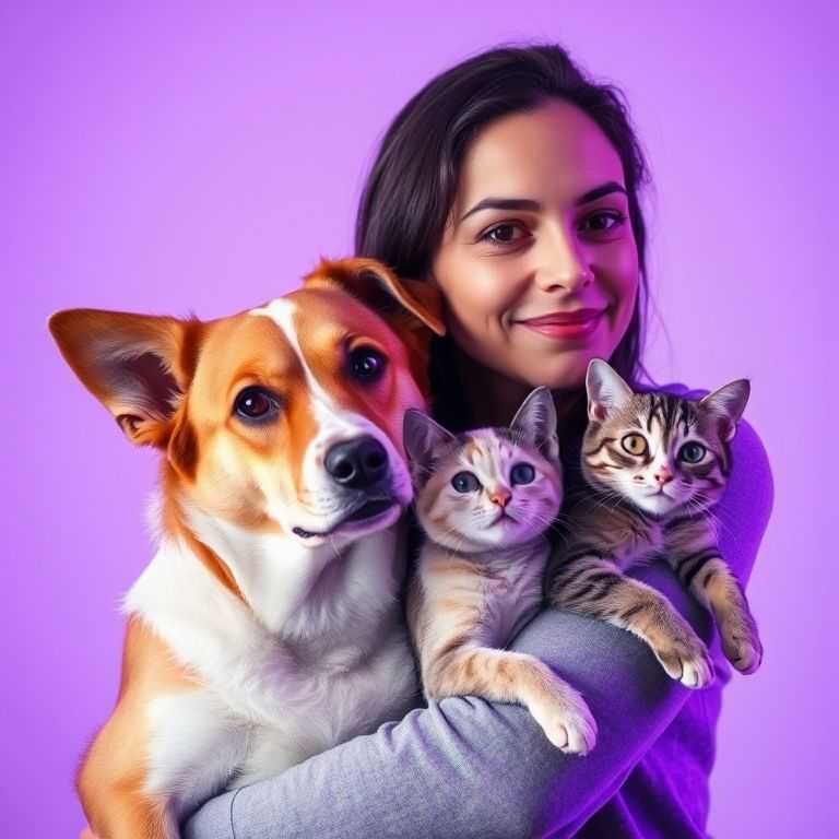 Fotos de tutores e pets satisfeitos